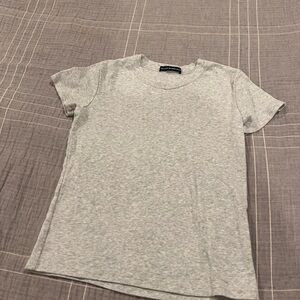 Brandy Mellville grey t shirt one size.